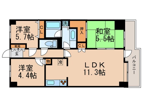 ＦＯＲＥＳＴ　ＨＯＵＳＥの物件間取画像